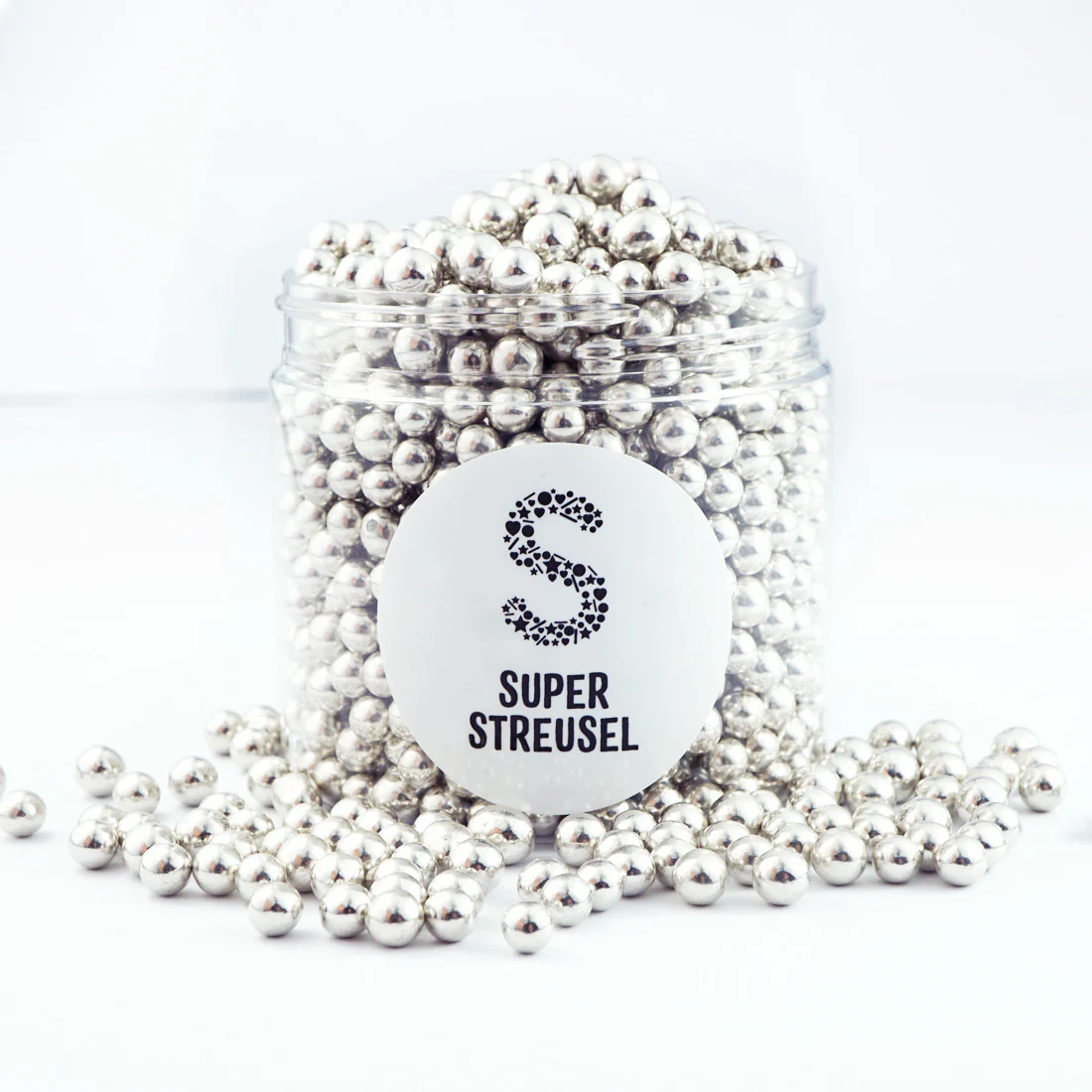Mini Knusperkugeln Silber - Image 3
